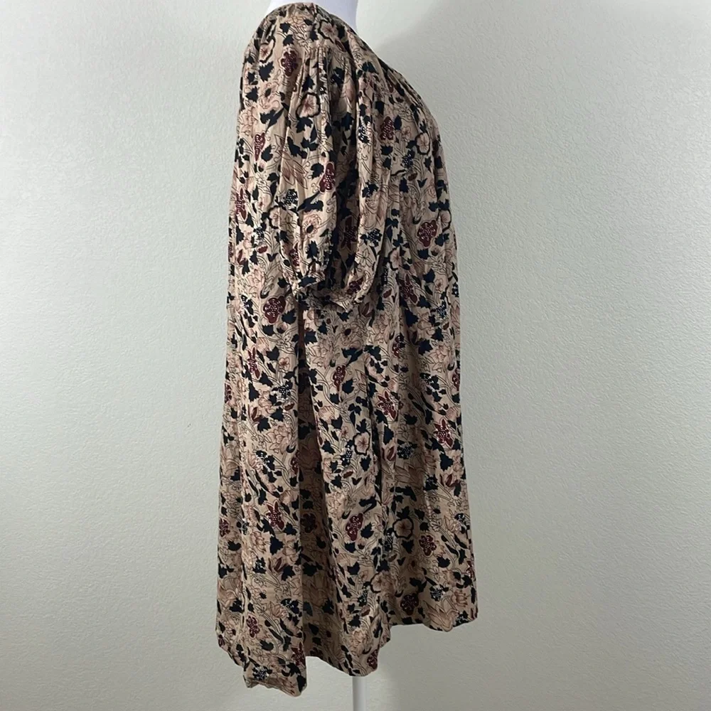 The Great Sleep Brown Floral Print‎ sleep dress size 4/6